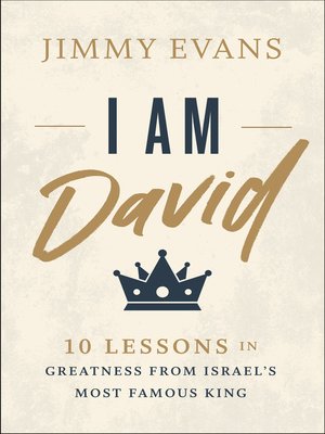cover image of I Am David: 10 Lessons in Greatness from Israel's Most Famous King